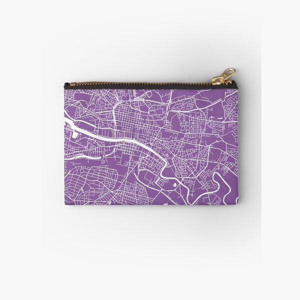 Item preview, Glasgow map lilac designed and sold by mapsart.