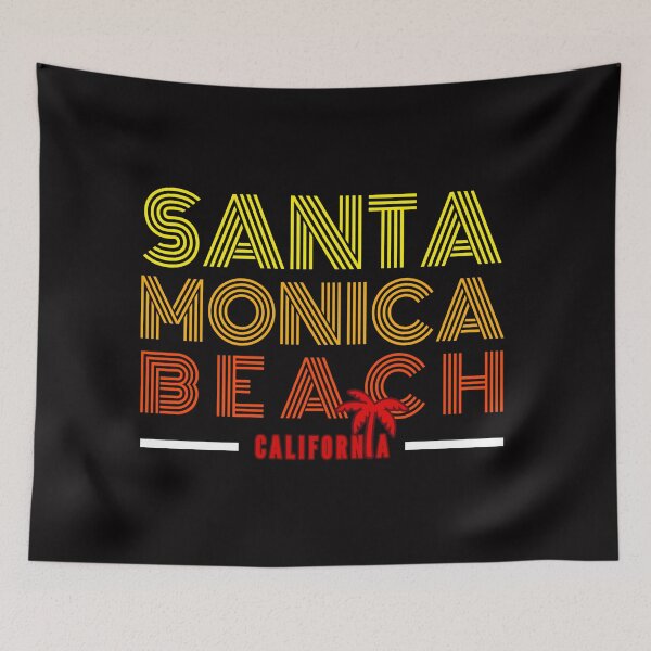 Item preview, Santa Monica Beach Retro designed and sold by Kolsab.