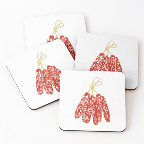Item preview, Illustration of hanging Chinese sausage designed and sold by iswenyi.