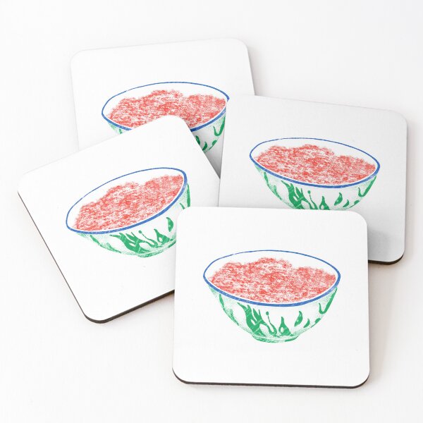 Item preview, Illustration of a bowl of fresh minced meat designed and sold by iswenyi.