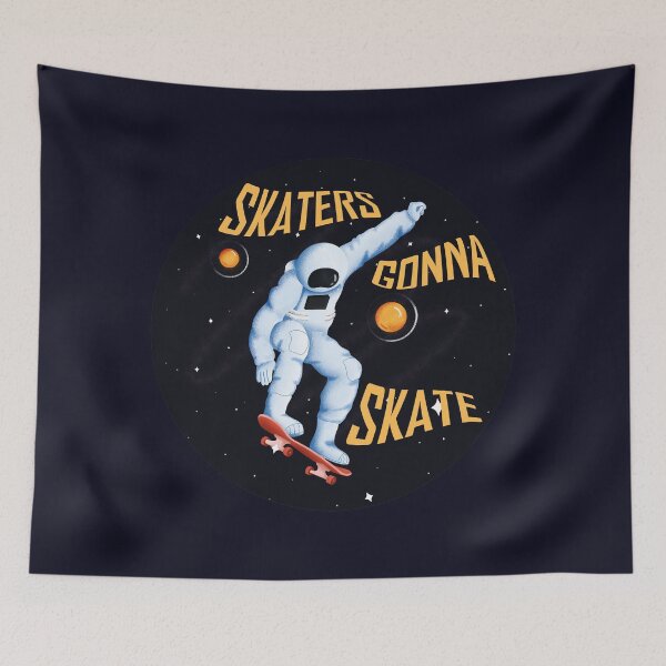 Item preview, Skaters Gonna Skate Retro designed and sold by AeroAstro.