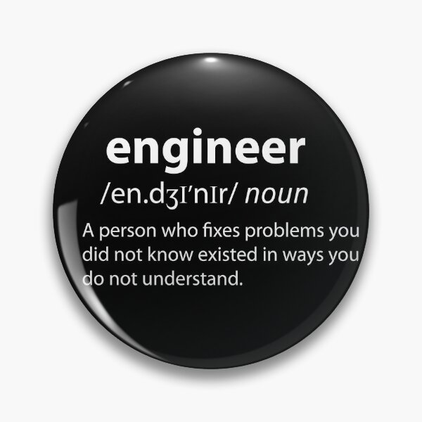 Item preview, Engineer Funny Dictionary Definition  designed and sold by TravelScientist.