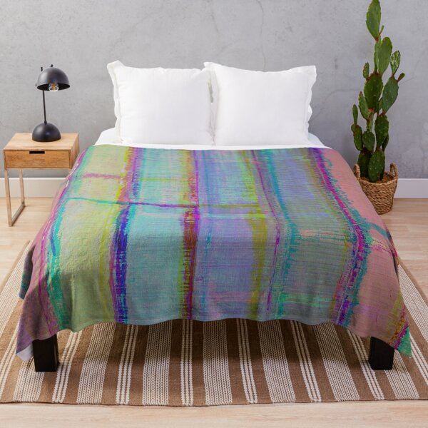 Item preview, Colorful Textured Wooden Wall Pattern designed and sold by GoldfishEast.