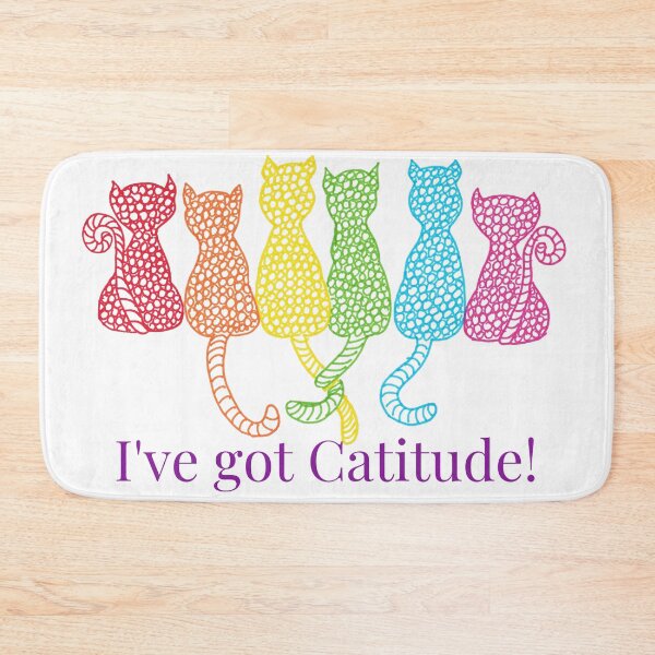 Item preview, I've got Catitude! designed and sold by Maria Jordan-O'Reilly.