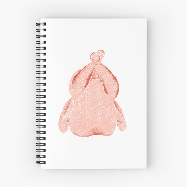 Item preview, Illustration of a raw chicken prepared for cooking designed and sold by iswenyi.