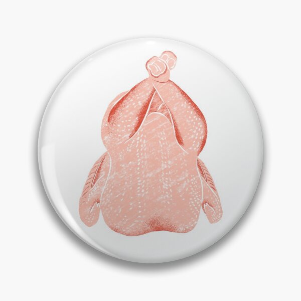 Item preview, Illustration of a raw chicken prepared for cooking designed and sold by iswenyi.
