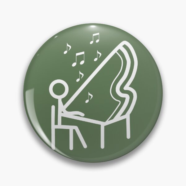 Item preview, Stickman / Pianist designed and sold by LotusCreations.