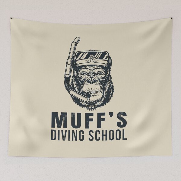 Item preview, Muffs Diving School-Gorilla designed and sold by GranadaStore.