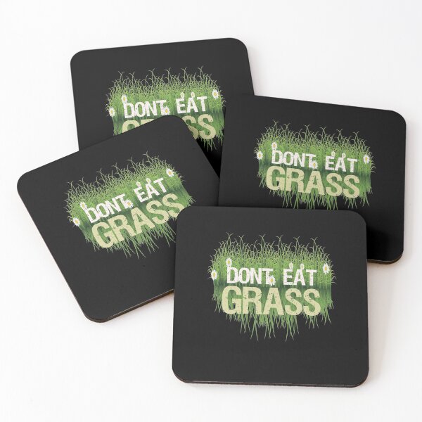 Item preview, DONT EAT GRASS : green style/vegan lover/ Funny grass designed and sold by Houssemanthony.