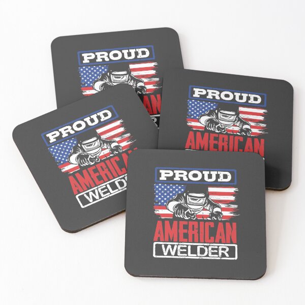 Item preview, Proud American Welder USA Flag Welders Welding Gift designed and sold by Maljonic.