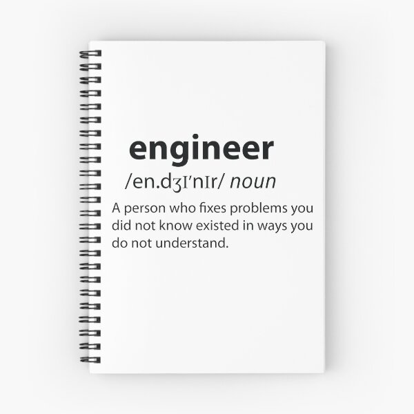 Item preview, Engineer Funny Dictionary Definition  designed and sold by TravelScientist.