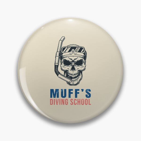 Item preview, Muffs Diving School-Skull designed and sold by GranadaStore.