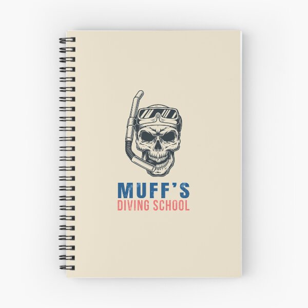 Item preview, Muffs Diving School-Skull designed and sold by GranadaStore.