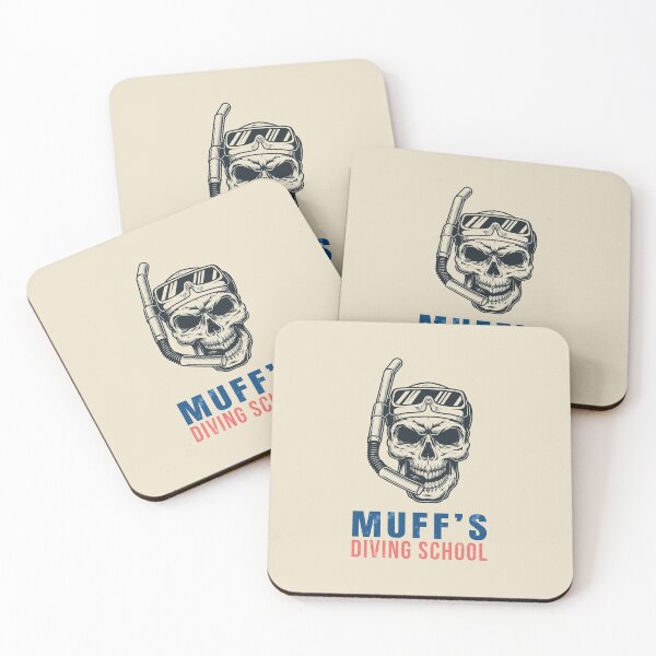 Item preview, Muffs Diving School-Skull designed and sold by GranadaStore.