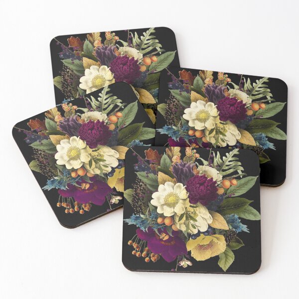 Item preview, Moody Floral Bouquet - Dark Academia Botany Study Guide #1 designed and sold by RecklessRosey.