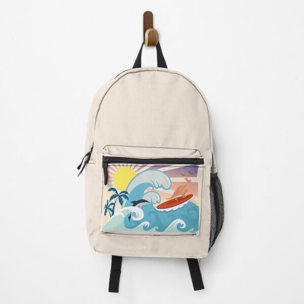 Item preview, Sunshine Surfing Kangaroo designed and sold by yacine12353.