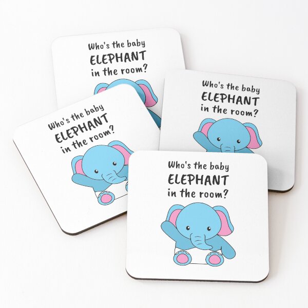Item preview, Who's the baby ELEPHANT in the room?  designed and sold by mind-illusions.