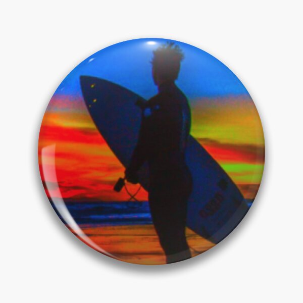 Artikelvorschau, Ocean Beach Sunset Surfing entworfen und verkauft von MuscleCarTs.