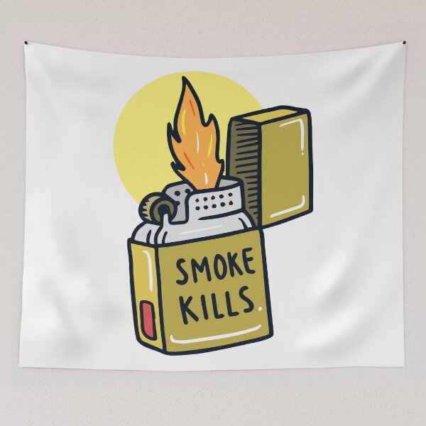 Item preview, Smoke kills designed and sold by EVERGREEN ..