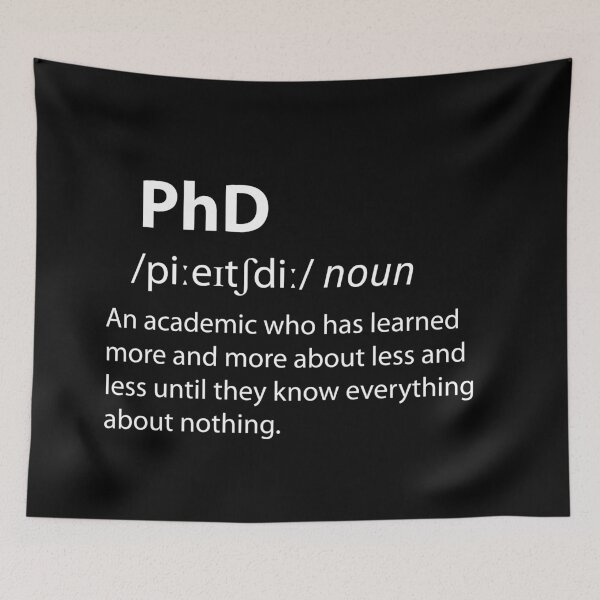 Item preview, PhD Funny Dictionary Definition  designed and sold by TravelScientist.
