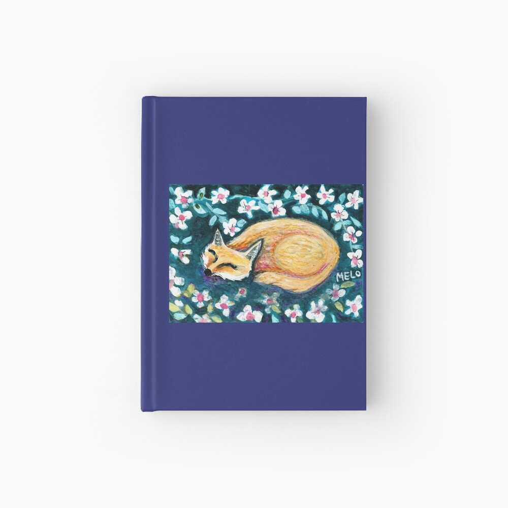 Fox Nap Hardcover Journal