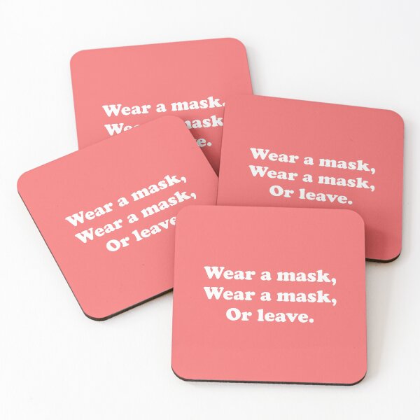Item preview, Wear A Mask, Wear A Mask, Or Leave designed and sold by ThingsByJoy.