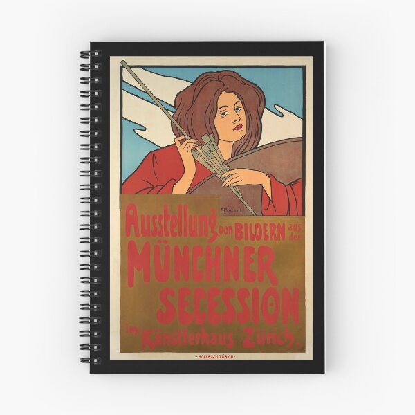 Item preview, retro ausstellung von bildern munchner secession im kunsterhaus zurich  designed and sold by CorasPosters.