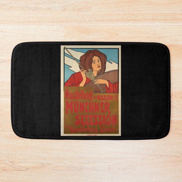 Item preview, retro ausstellung von bildern munchner secession im kunsterhaus zurich  designed and sold by CorasPosters.