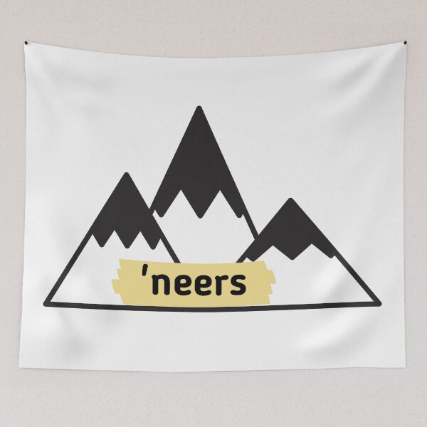 Item preview, 'Neers Mountain Range designed and sold by thecollegeshop.