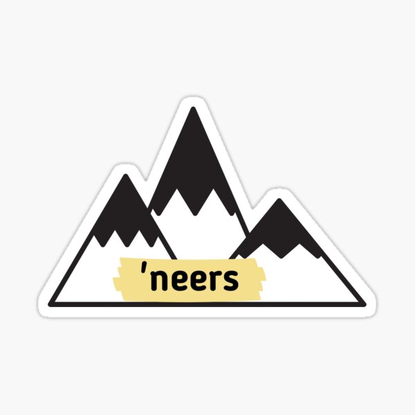 Item preview, 'Neers Mountain Range designed and sold by thecollegeshop.