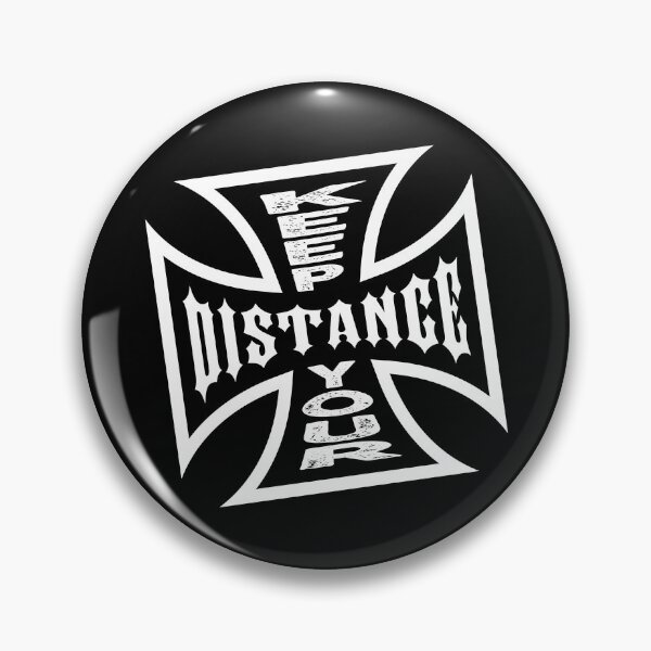 Item preview, Keep your distance (black) designed and sold by GOATEES75.