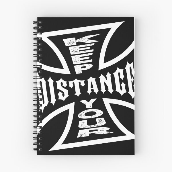 Item preview, Keep your distance (black) designed and sold by GOATEES75.