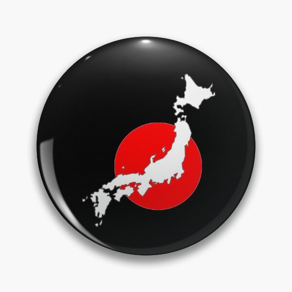 Item preview, Japan Flag Map designed and sold by mattpanta.