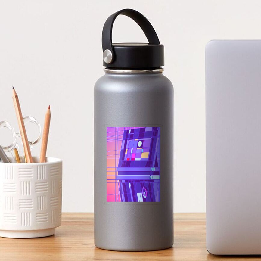 Item preview, Transparent Sticker designed and sold by modHero.