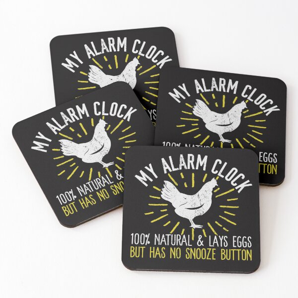 Item preview, Funny Chicken Alarm Clock Gift designed and sold by Dan66.