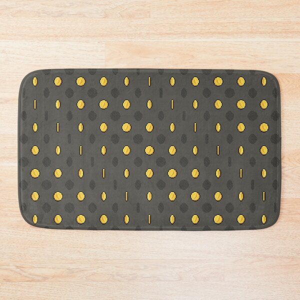 Gold eCoins | Clay Bath Mat