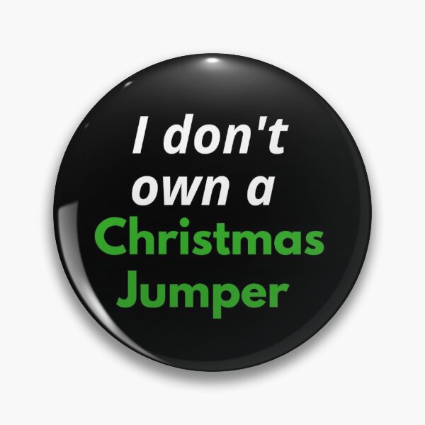 Item preview, not owning a Christmas Jumper designed and sold by Sonatablue.