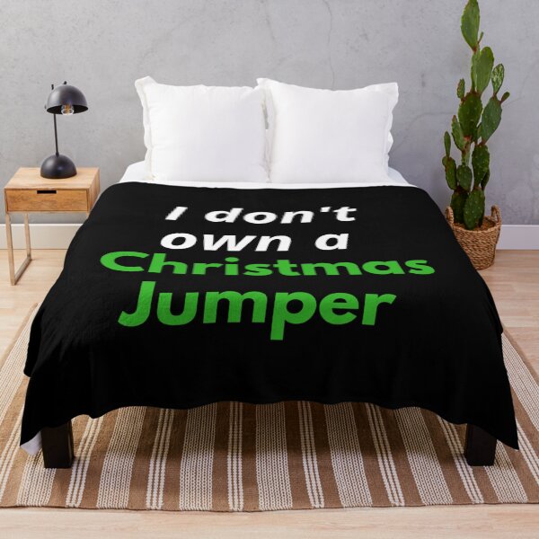 Item preview, not owning a Christmas Jumper designed and sold by Sonatablue.