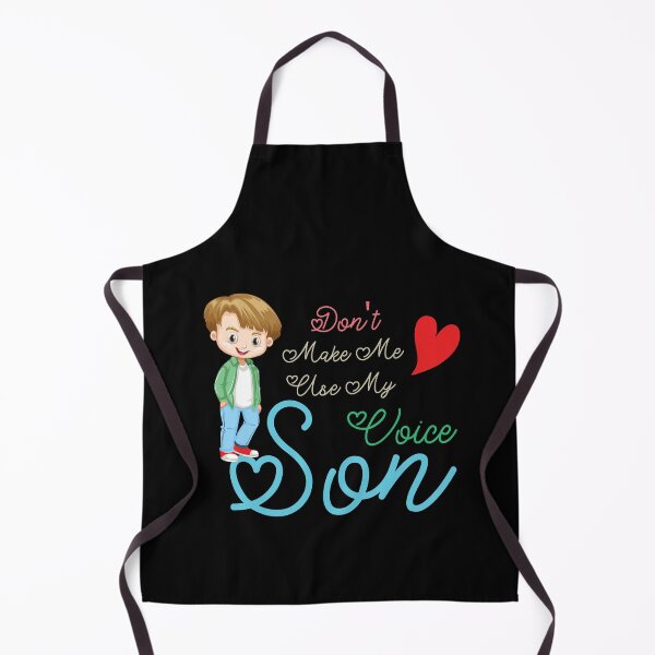Item preview, Don't Make Me Use My Son Voice, Cute Funny Gift Idea For Son designed and sold by awesomedraw.