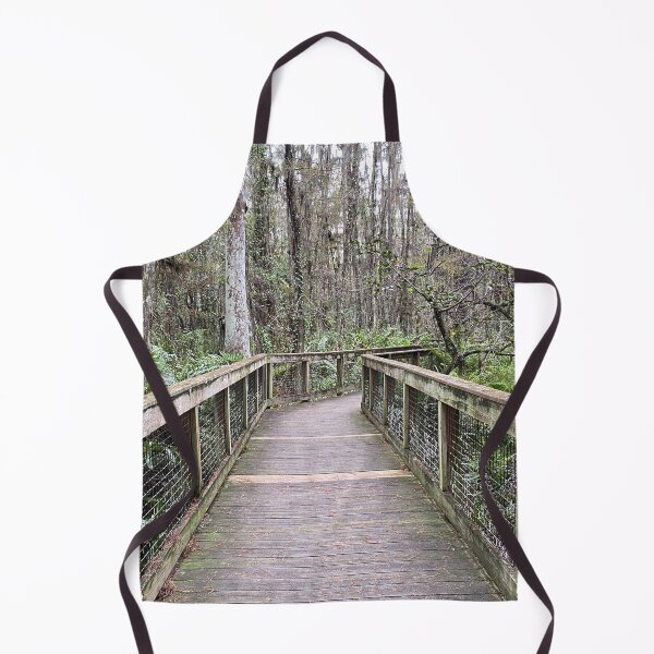 Item preview, Beautiful Forestry Photo of Florida Wetlands Cypress Board Walk designed and sold by JDMHoney.