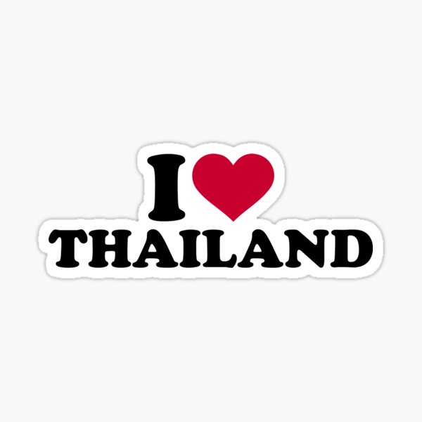 Item preview, I love Thailand designed and sold by Designzz.
