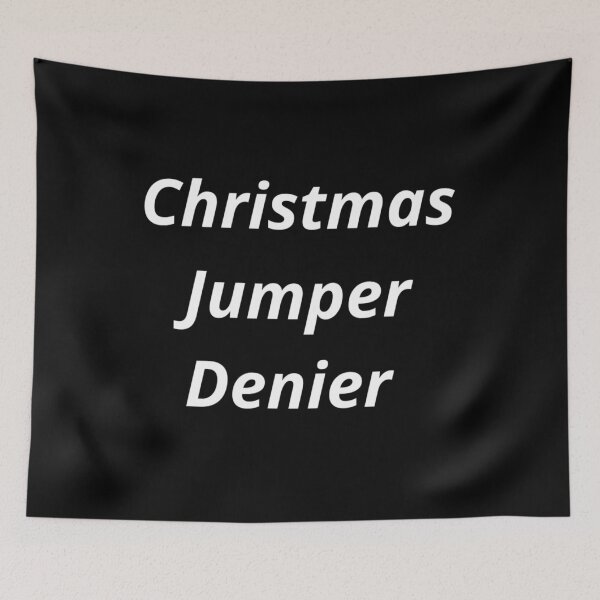 Item preview, Christmas Jumper Denier designed and sold by Sonatablue.