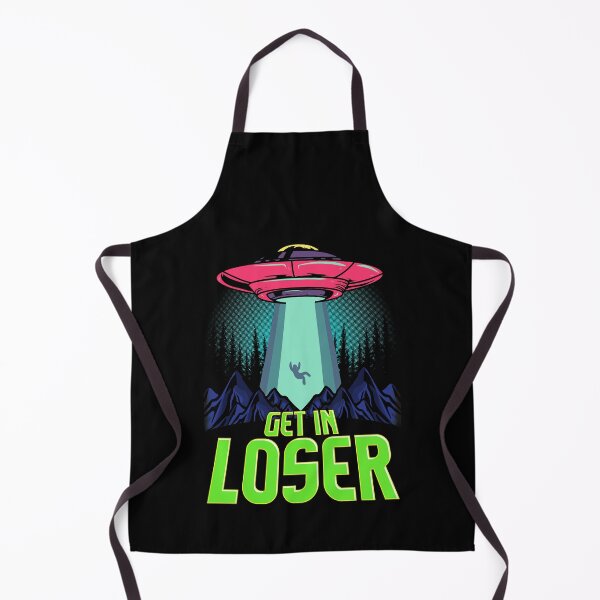 Item preview, Cute & Funny Get In Loser UFO Aliens Spaceship designed and sold by perfectpresents.