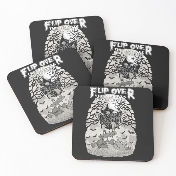 Item preview, Flip Over the racists and patriarchy designed and sold by Natsukashi_ .