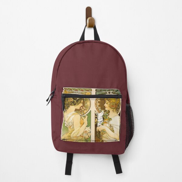 Item preview, Bohemian Lady Art Nouveau illustration Classical art designed and sold by Bellathewilde.