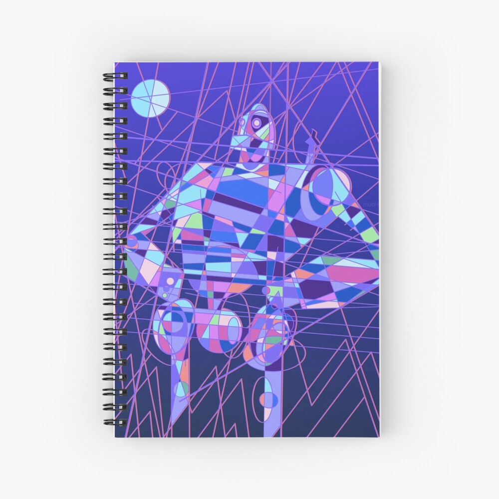 Item preview, Spiral Notebook designed and sold by modHero.