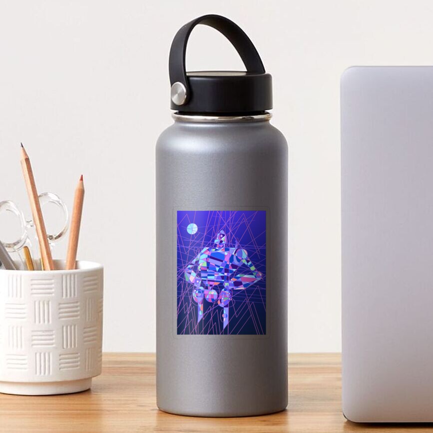 Item preview, Transparent Sticker designed and sold by modHero.