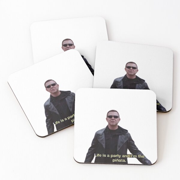 Item preview, Life is a party and I'm the piñata - Meme designed and sold by Brooklyn-99shop.