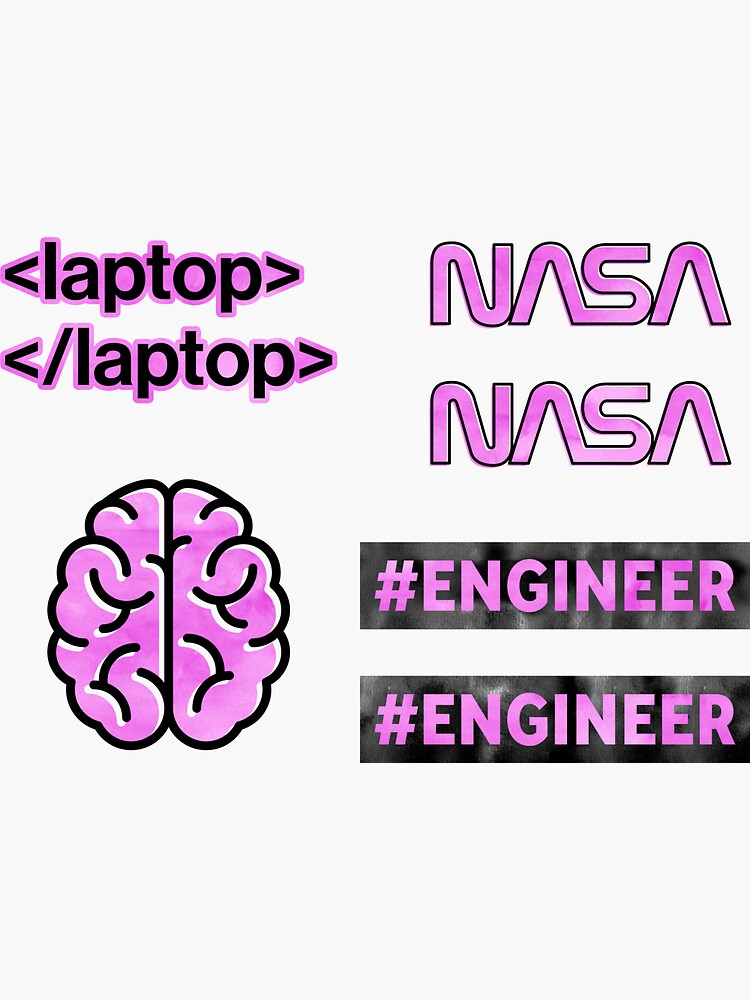"purple painted laptop coder hashtag pack" Sticker for Sale by