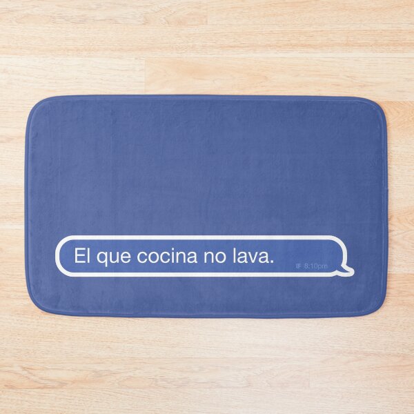 Item preview, He Who Cooks Doesn't Wash designed and sold by Beatriz Faria.
